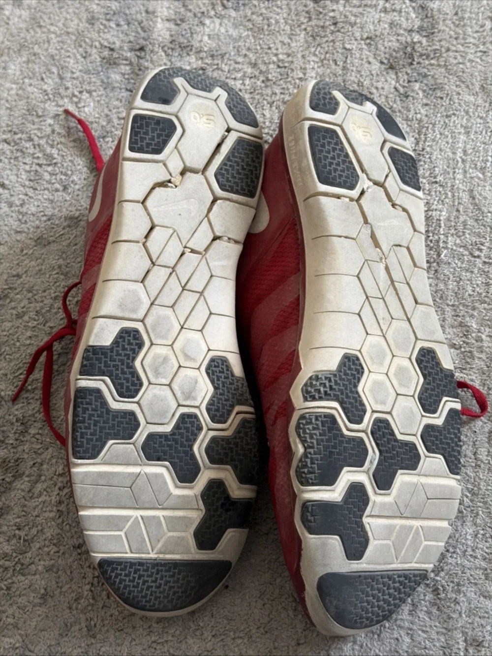 Nike Free 5.0 TR Flywire Red Men's size 13